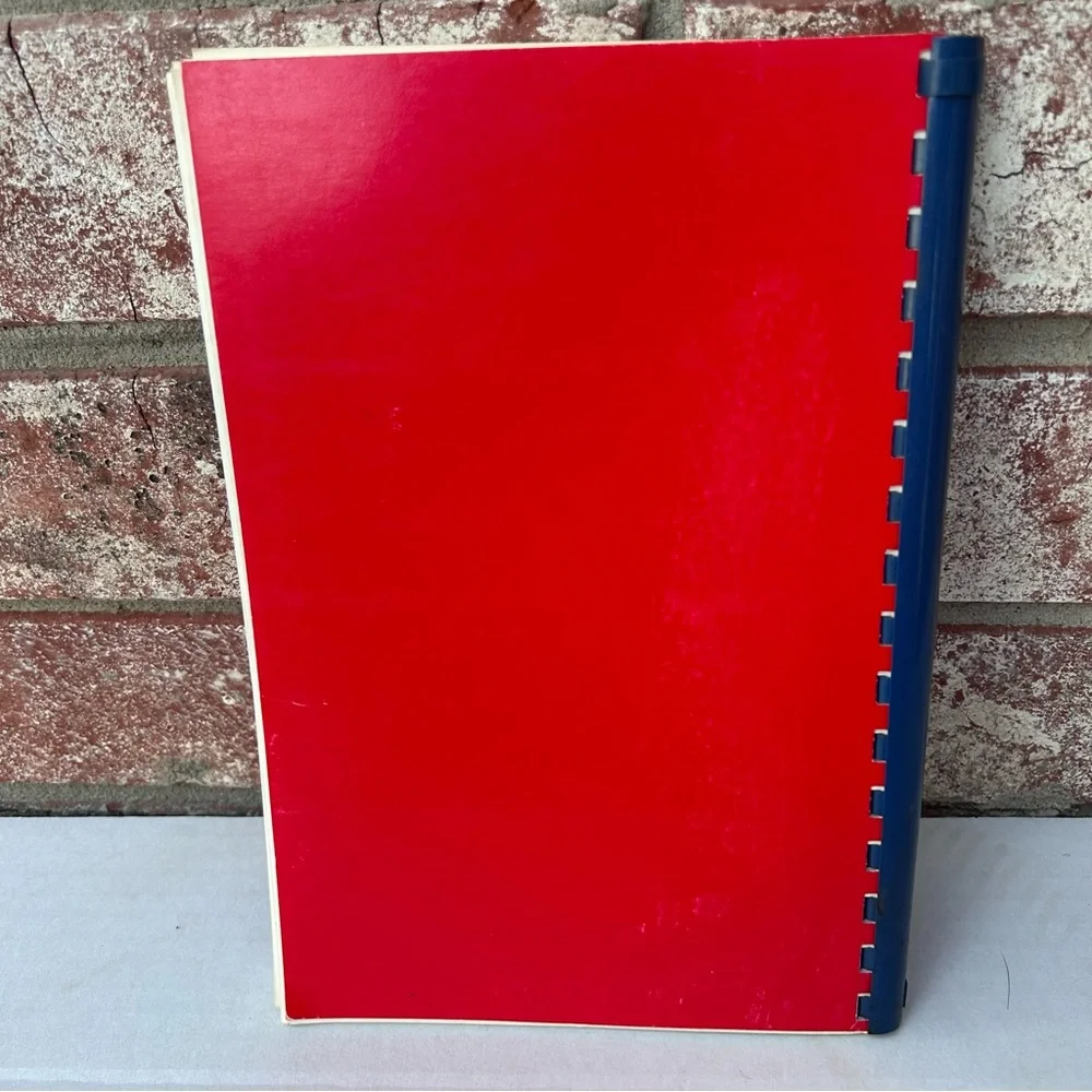 Neosho Rapids School PTO Vintage Cookbook 1992 Community Recipes Spiral